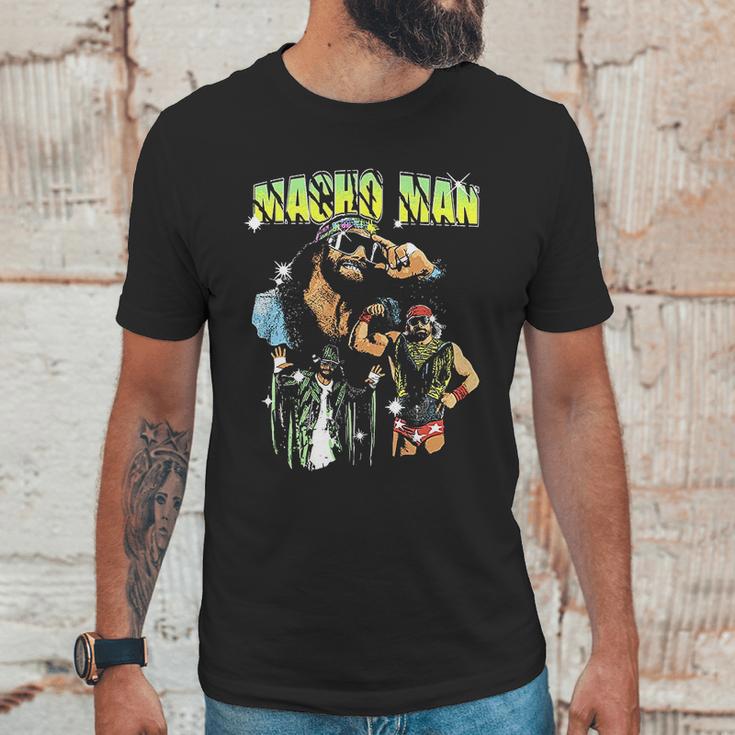 Macho Man Art Unisex T-Shirt Gifts for Him