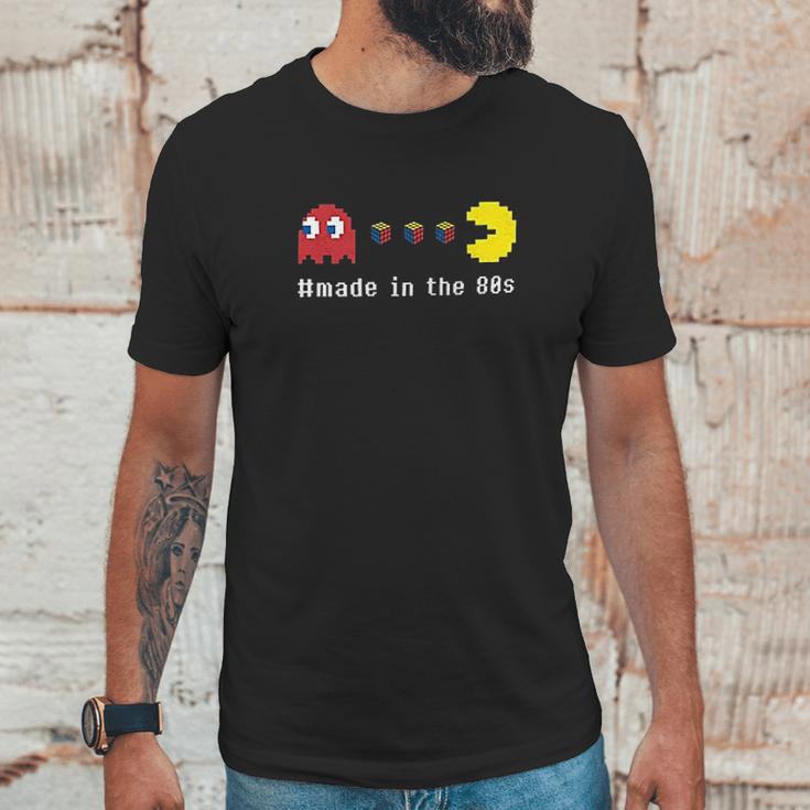 Made In The 80S Rubiks Pacman Unisex T-Shirt Gifts for Him