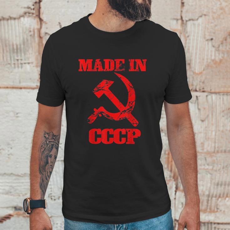 Made In Cccp Original Russia Proud Cccp Gift Unisex T-Shirt Gifts for Him