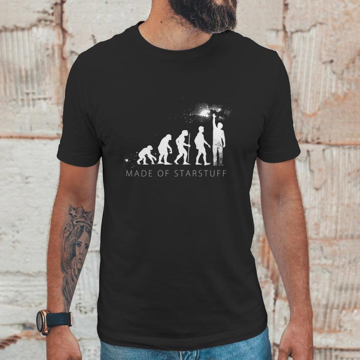 We Are Made Of Star Stuff Space Evolution Carl Sagan Reddit Man Galaxy Unisex T-Shirt Gifts for Him