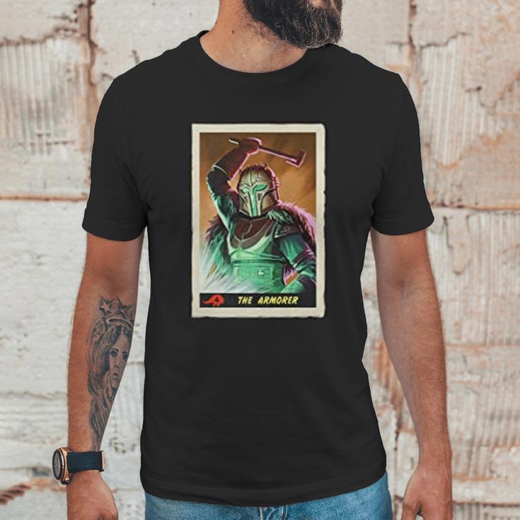 The Mandalorian The Armorer Trading Card Unisex T-Shirt Gifts for Him