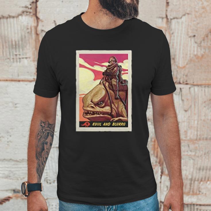 The Mandalorian Kuiil And Blurrg Unisex T-Shirt Gifts for Him