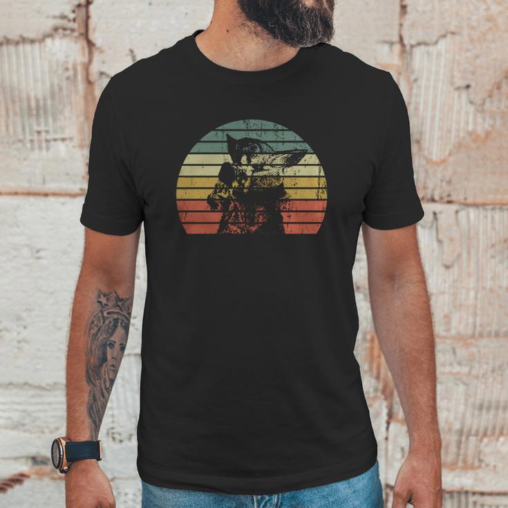 The Mandalorian | Vintage Retro Baby Yoda Meme T-Shirt Unisex T-Shirt Gifts for Him