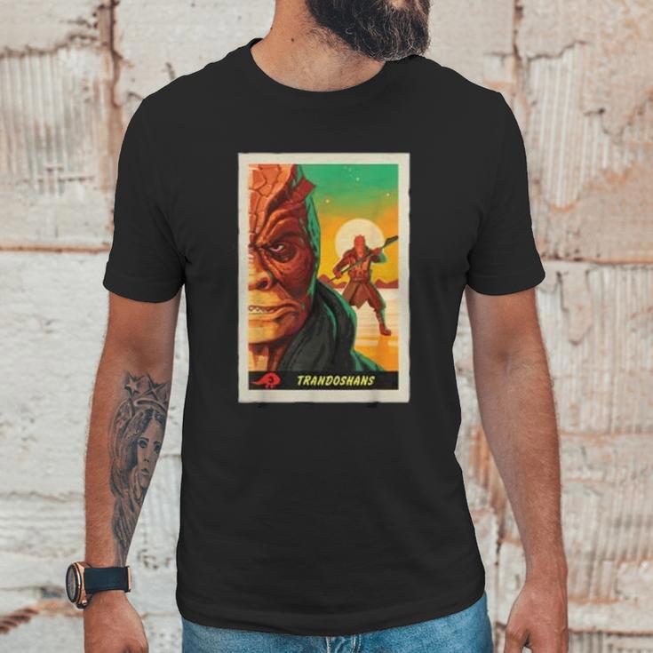 The Mandalorian Trandoshans Trading Card Unisex T-Shirt Gifts for Him