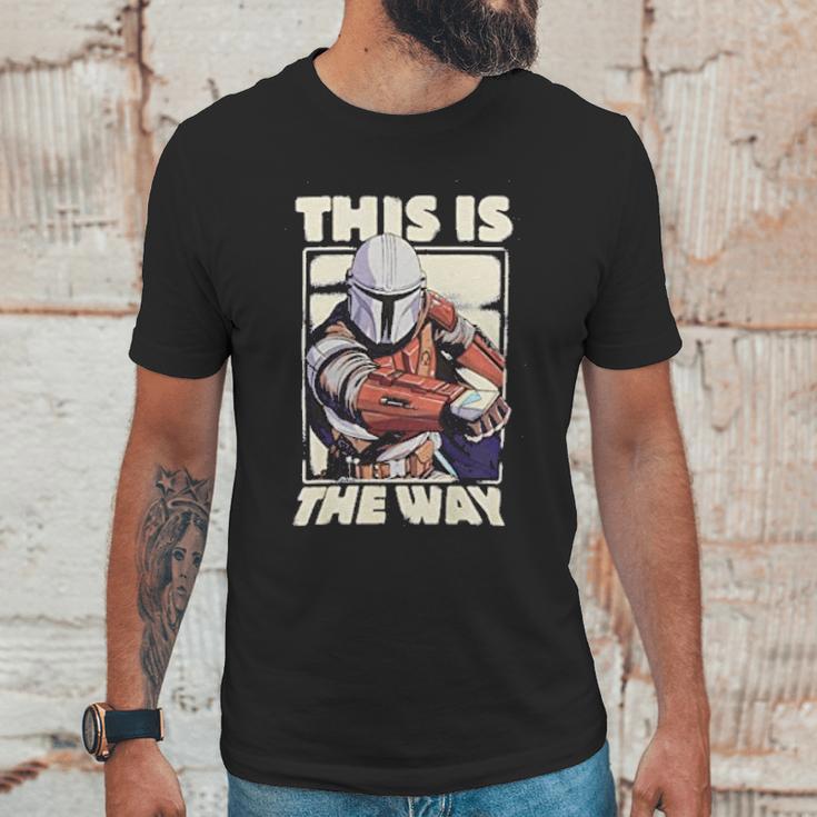 The Mandalorian This Is The Way Unisex T-Shirt Gifts for Him