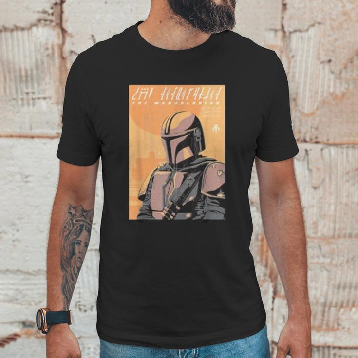 The Mandalorian Vintage Poster Unisex T-Shirt Gifts for Him