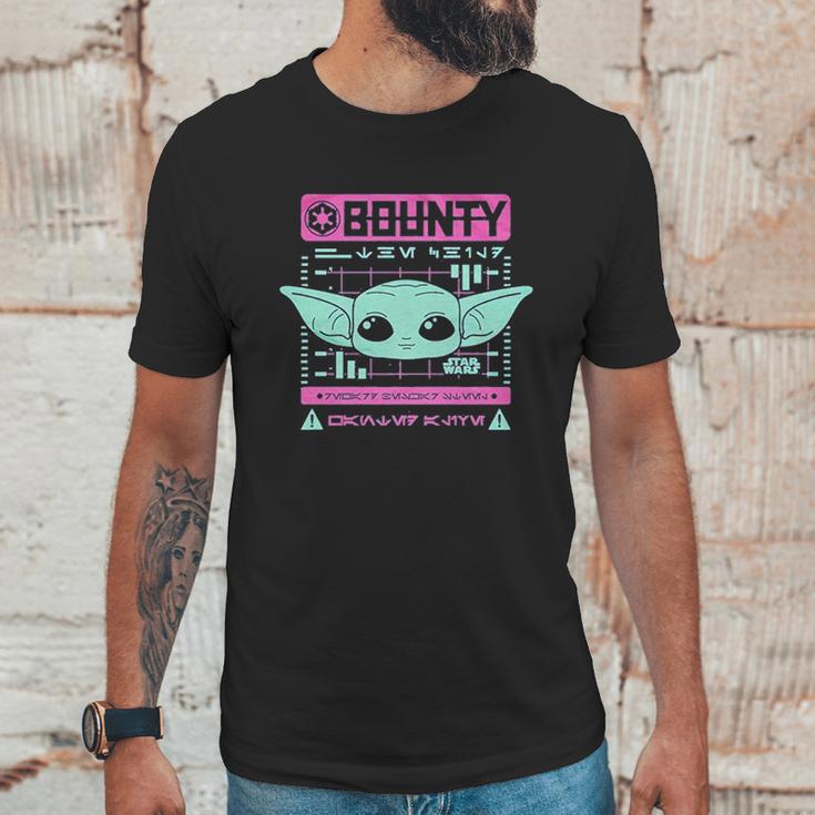 The Mandalorian Wanted Bounty Unisex T-Shirt Gifts for Him