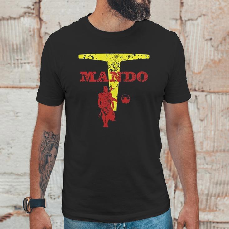 Mando The Mandalorian Unisex T-Shirt Gifts for Him