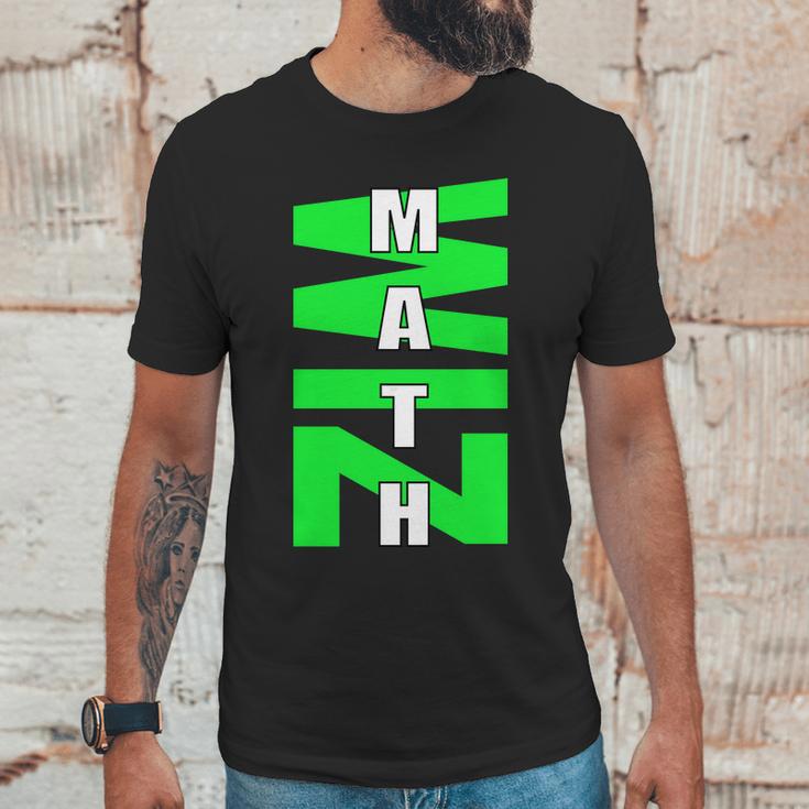 Math Wiz Logo Unisex T-Shirt Gifts for Him