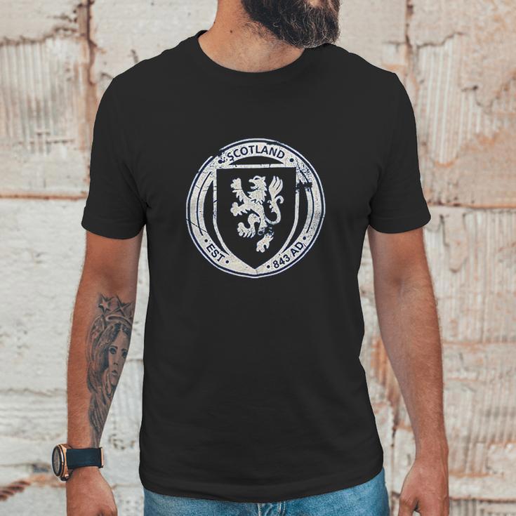 Mens Lion Rampant Scotland Unisex T-Shirt Gifts for Him