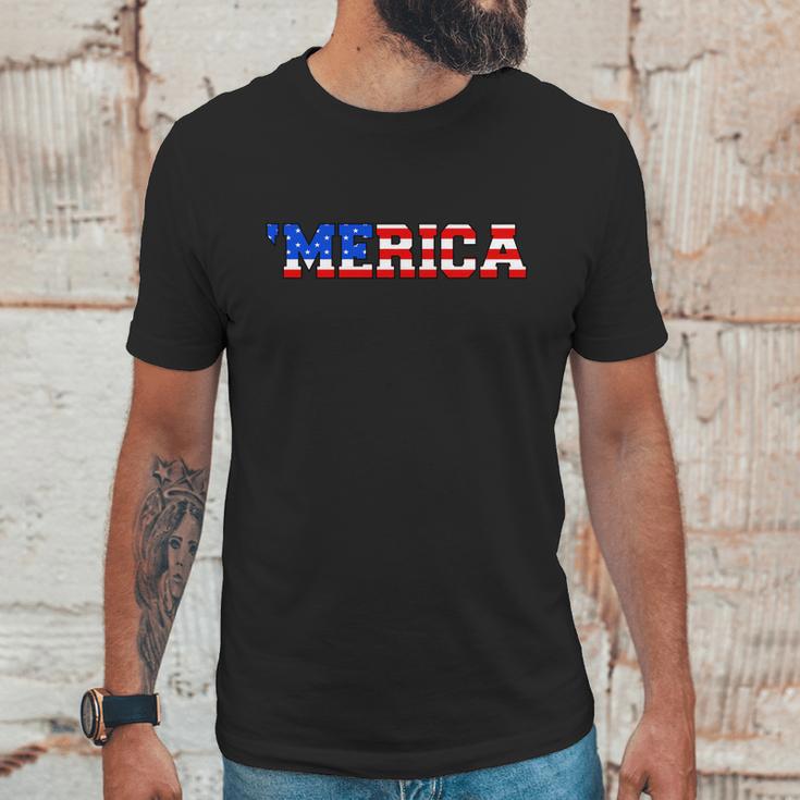 Merica Usa Logo Unisex T-Shirt Gifts for Him