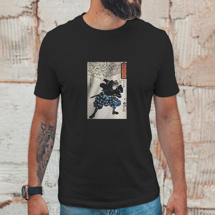 Miyamoto Musashi Two Swords Unisex T-Shirt Gifts for Him