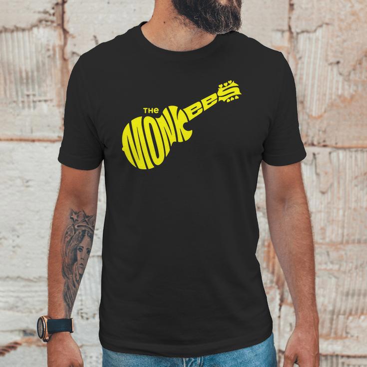 The Monkees Band Logo Yellow Unisex T-Shirt Gifts for Him