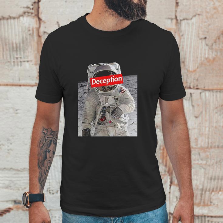 Moon Landing Conspiracy Theory Unisex T-Shirt Gifts for Him