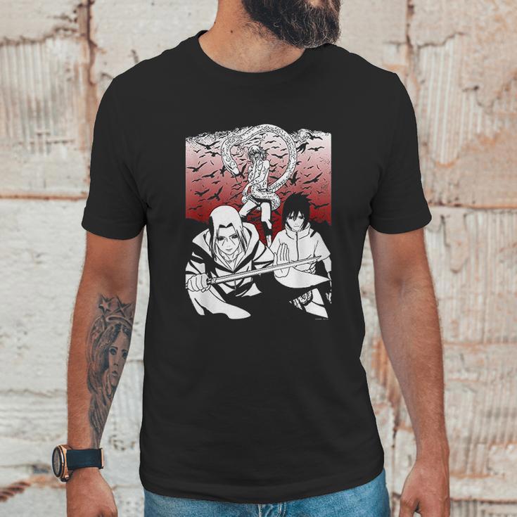 Naruto Shippuden Sasuke Orochimaru Unisex T-Shirt Gifts for Him