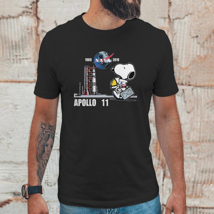 Nasa 1969 2019 Apollo 11 Astronaut Snoopy Shirt Unisex T-Shirt Gifts for Him