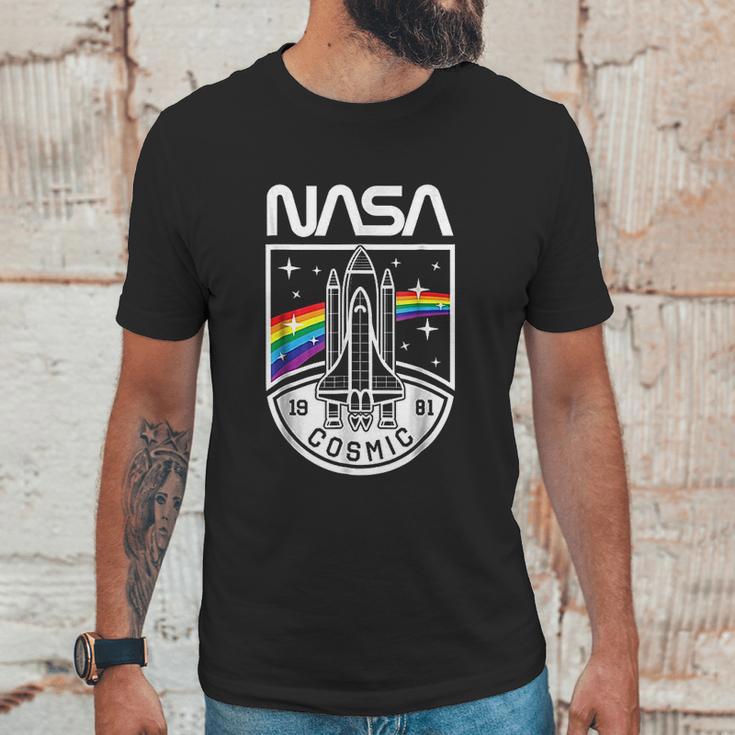 Nasa 1981 Cosmic With Space Shuttle Unisex T-Shirt Gifts for Him