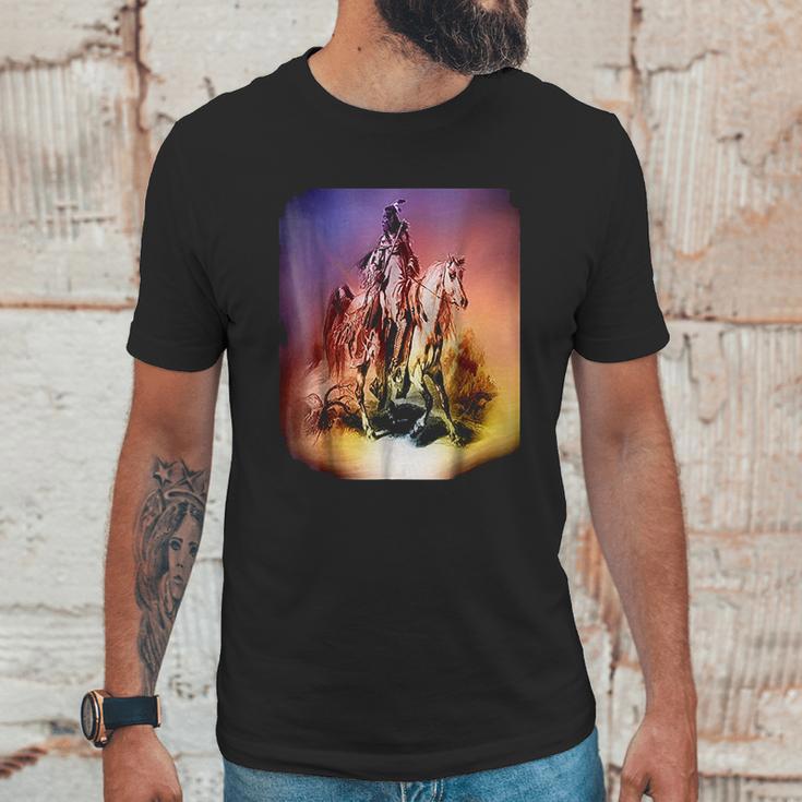 Nativeink Indian Blackfoot Hunter Clothes Apparel Blackfeet Unisex T-Shirt Gifts for Him