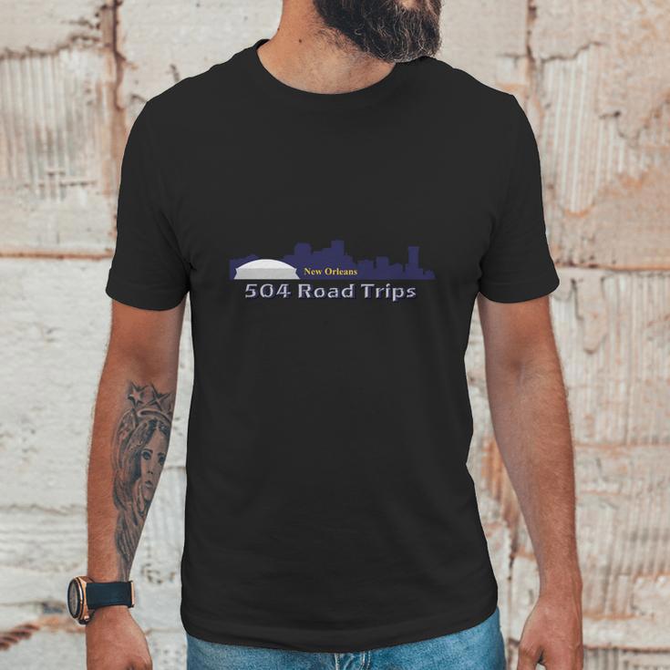 New Orleans 504 Road Trips Unisex T-Shirt Gifts for Him