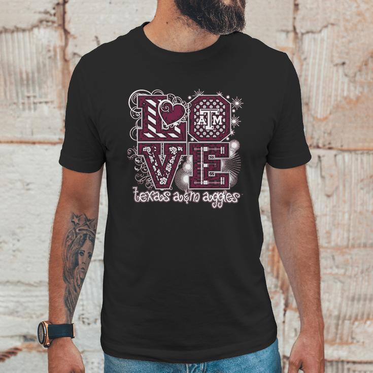 New World Graphics Ncaa Love Multiple Teams Available Unisex T-Shirt Gifts for Him