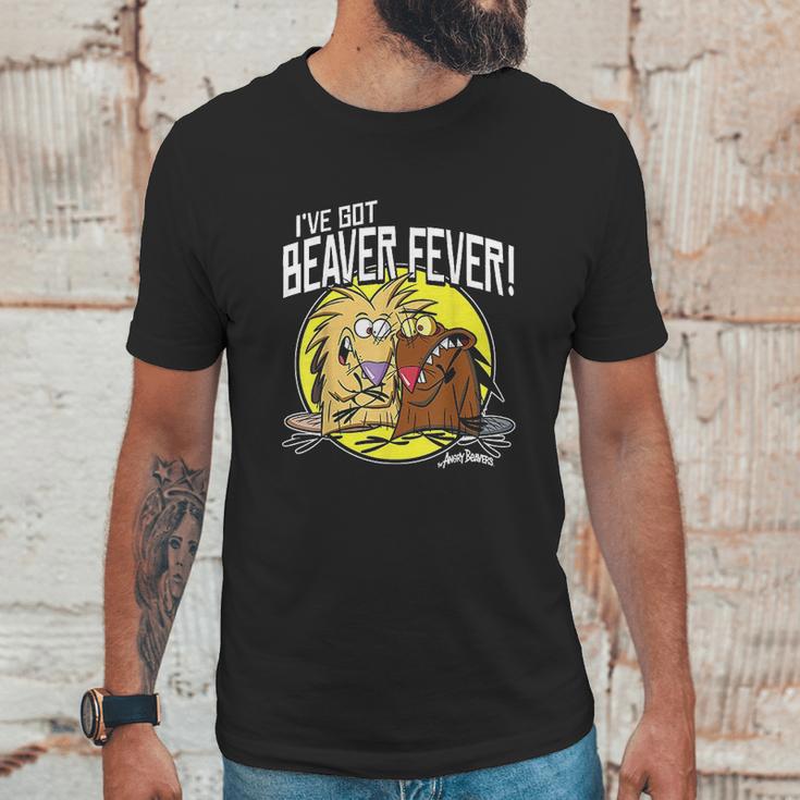 Nickelodeon Angry Bevers Ive Got Bever Fever Unisex T-Shirt Gifts for Him