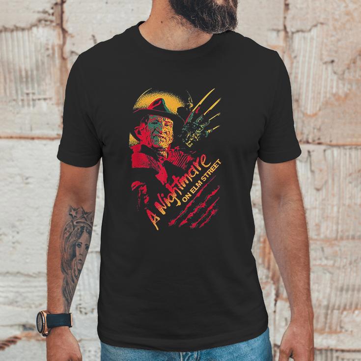 Nightmare On Elm Street Freddy Claws Unisex T-Shirt Gifts for Him