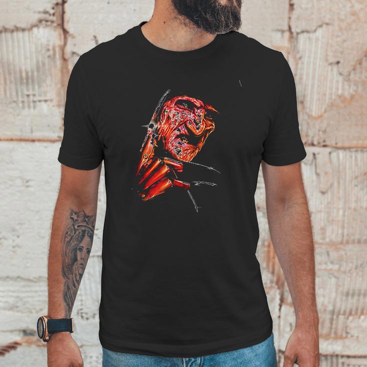 Nightmare On Elm Street Freddys Face Unisex T-Shirt Gifts for Him