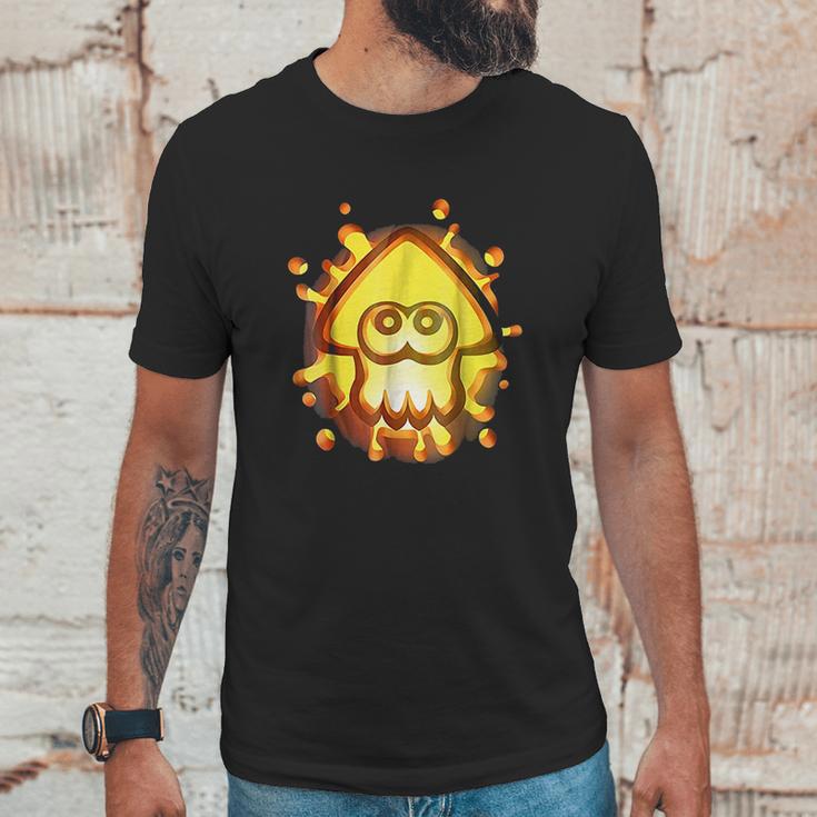 Nintendo Splatoon Inkling Halloween Pumpkin Graphic Unisex T-Shirt Gifts for Him