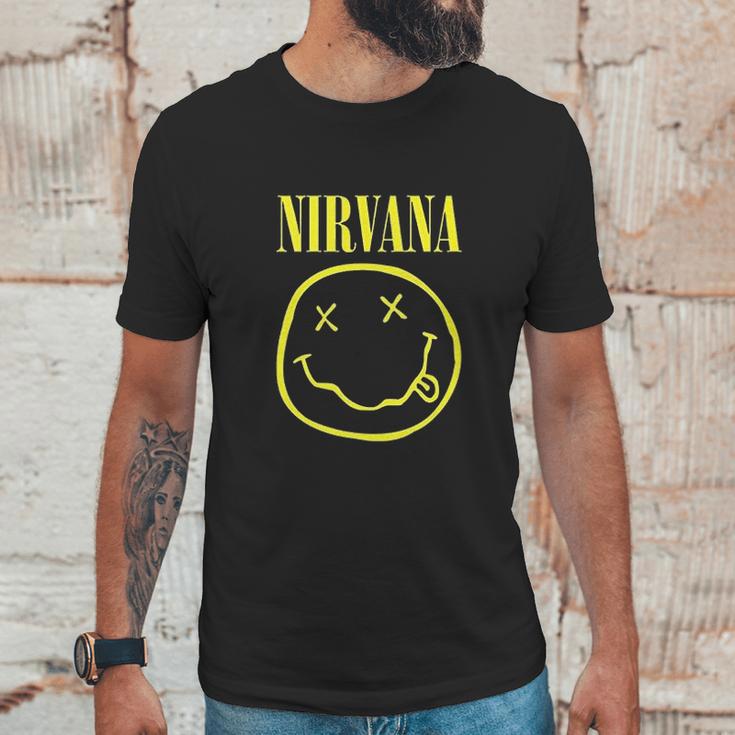 Nirvana Smiley Logo Unisex T-Shirt Gifts for Him