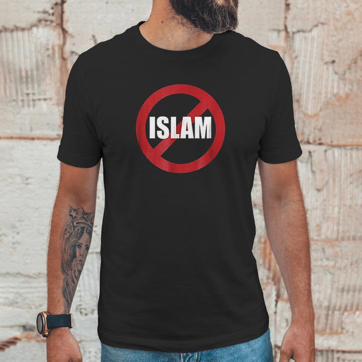 No Islam Warning Unisex T-Shirt Gifts for Him