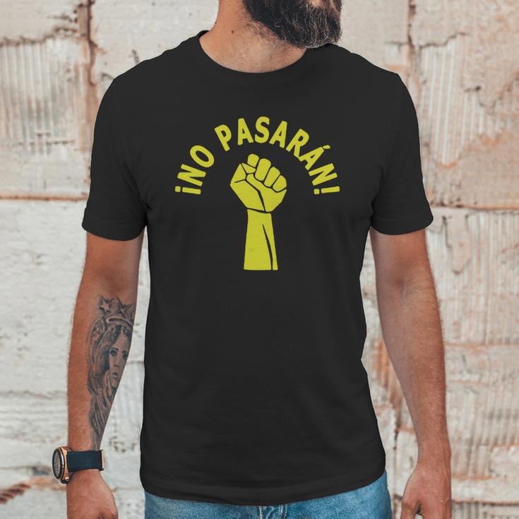 No Pasaran T-Shirt Unisex T-Shirt Gifts for Him