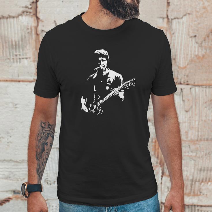 Noel Gallagher Indie Pop Rock Music Black Unisex T-Shirt Gifts for Him