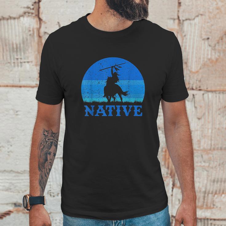 Northwest Native American Knight Pride Mountain Warrior Unisex T-Shirt Gifts for Him