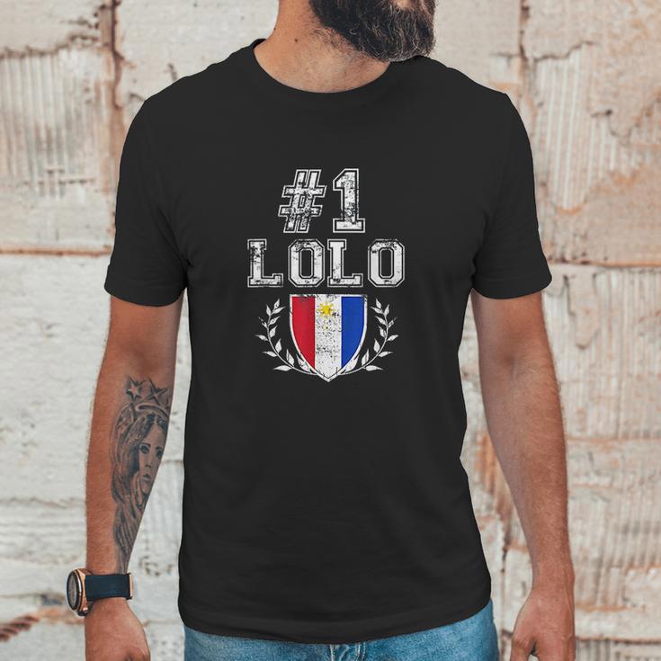 Number One Lolo Unisex T-Shirt Gifts for Him