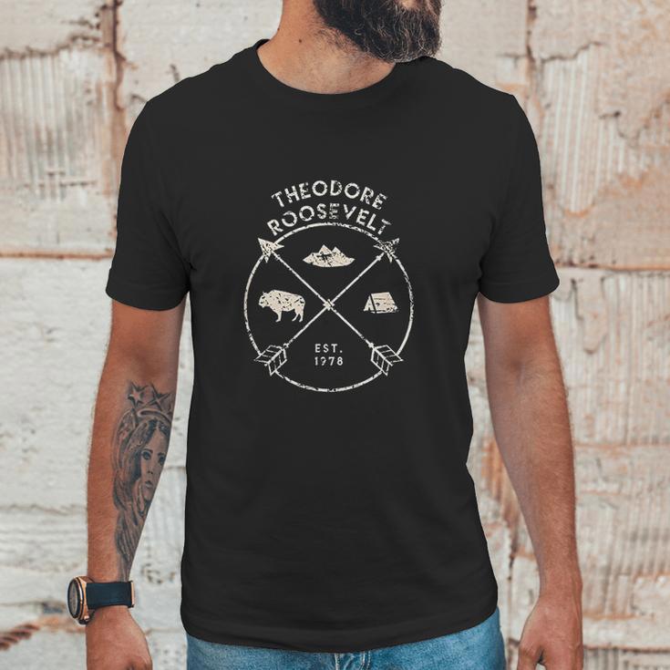 Theodore Roosevelt National Park North Dakota Gift Unisex T-Shirt Gifts for Him