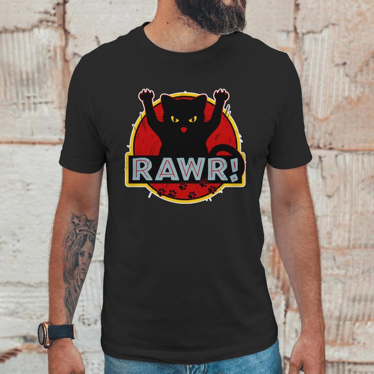 Parody Cat Rawr Logo Unisex T-Shirt Gifts for Him