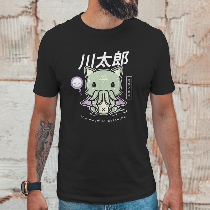 Pastel Goth Meow Of Cathulhu Kawaii Cthulhu Gift Unisex T-Shirt Gifts for Him