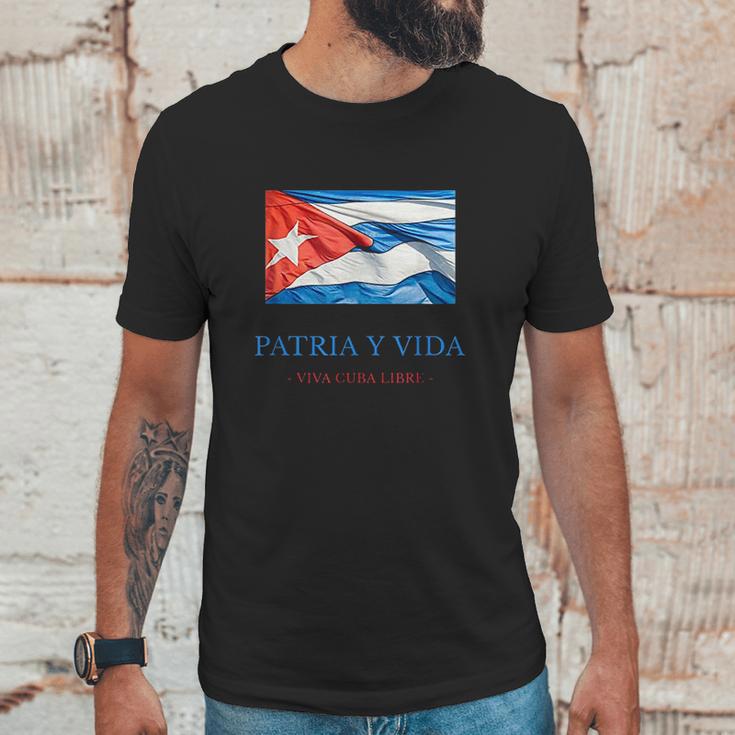 Patria Y Vida Viva Cuba Libre Unisex T-Shirt Gifts for Him