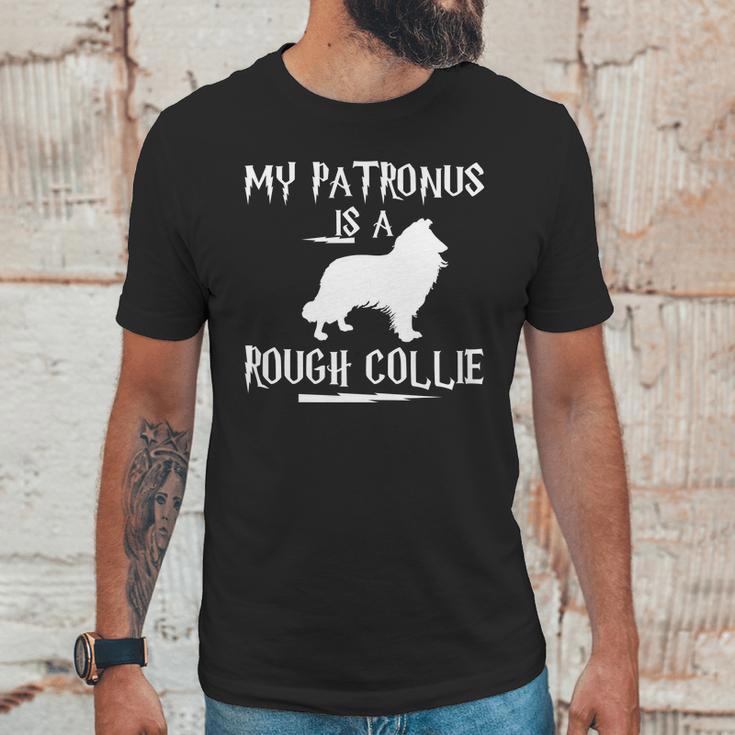 My Patronus Is A Rough Collie Dog Rough Collie Dog Unisex T-Shirt Gifts for Him