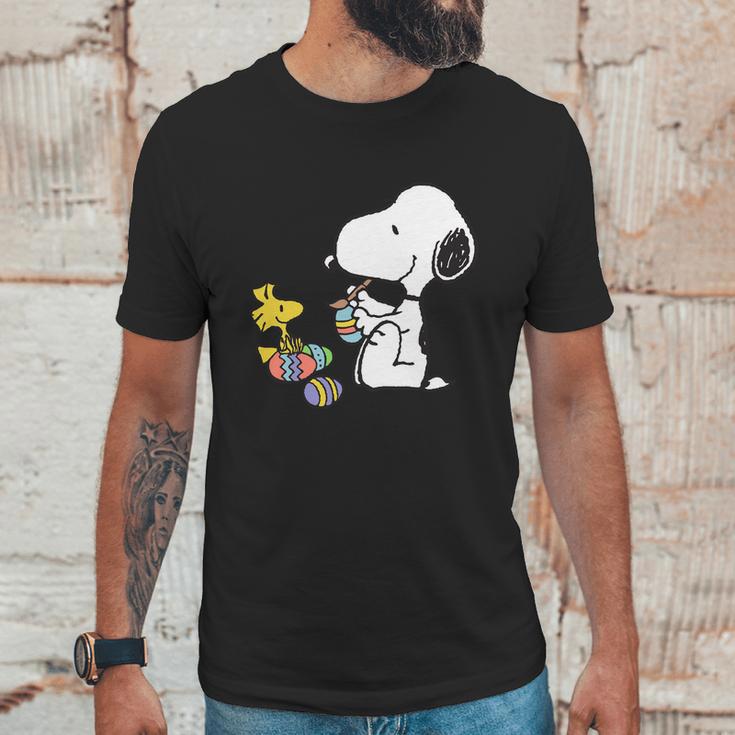 Peanuts Snoopy Easter Egg T-Shirt Unisex T-Shirt Gifts for Him