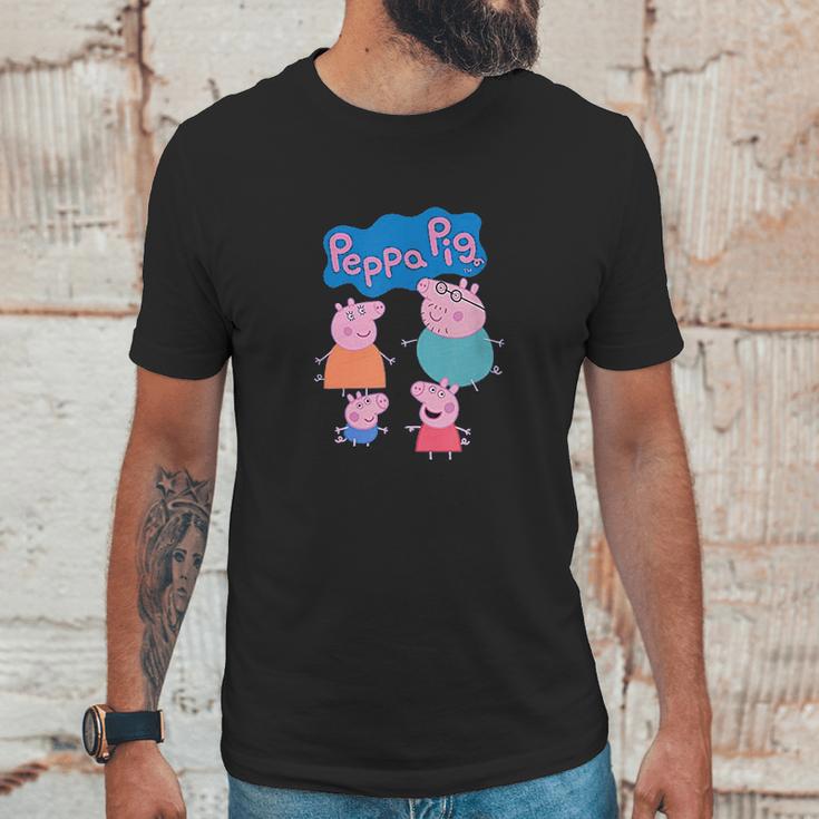 Peppa Pig Family Unisex T-Shirt Gifts for Him