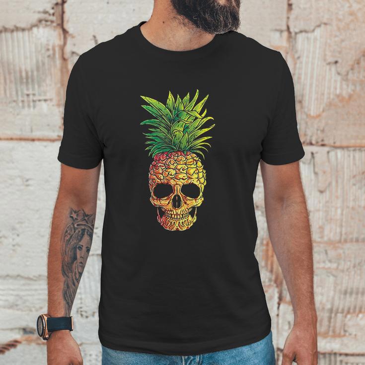 Pineapple Aloha Beaches Hawaiian Hawaii Halloween Unisex T-Shirt Gifts for Him