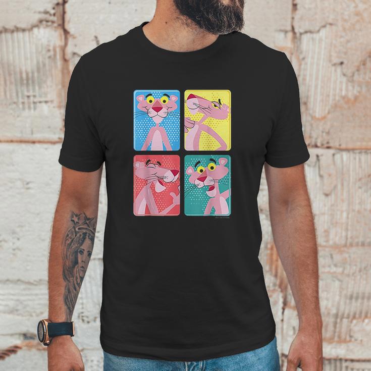 Pink Panther Colorful Portrait Unisex T-Shirt Gifts for Him