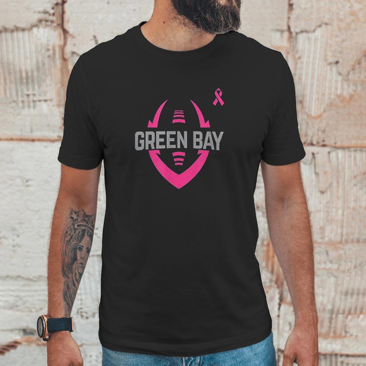 Pink Ribbon Green Bay Unisex T-Shirt Gifts for Him