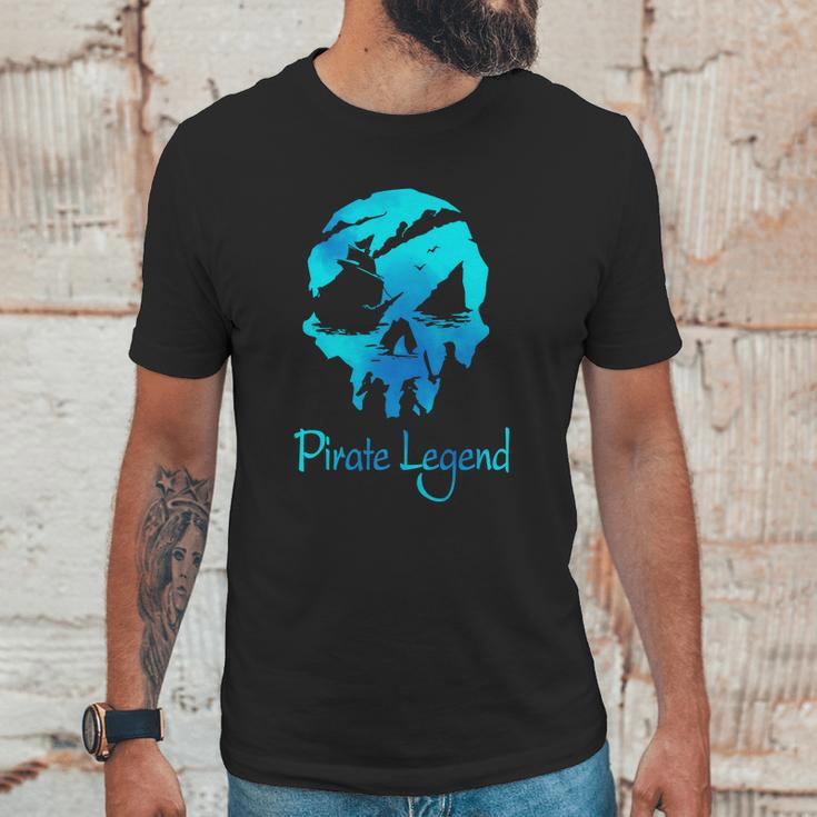 Pirate Legend Sea Of Thieves Skull Versiont ShirtShirt Tee Unisex T-Shirt Gifts for Him