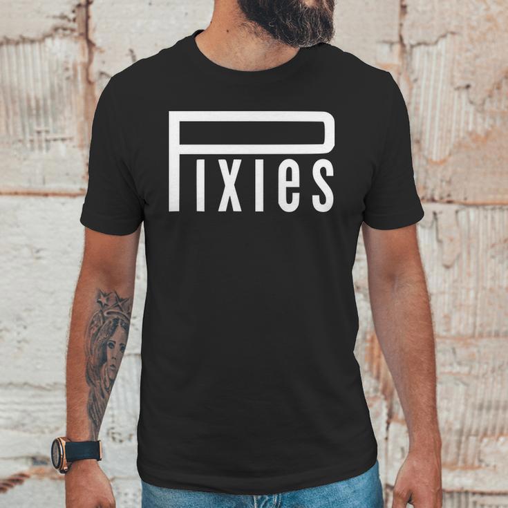 Pixies Band Logo Music Band Logo White Unisex T-Shirt Gifts for Him