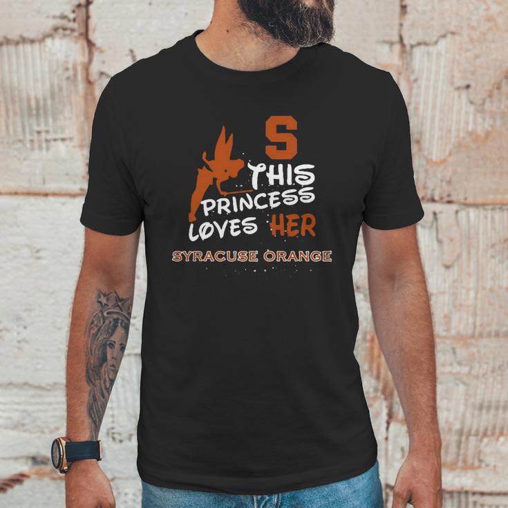 This Princess Loves Her Syracuse Orange Unisex T-Shirt Gifts for Him