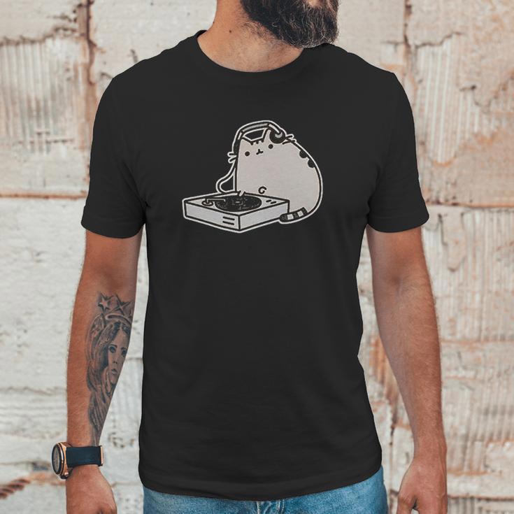 Pusheen The Cat Dj Juniors Unisex T-Shirt Gifts for Him