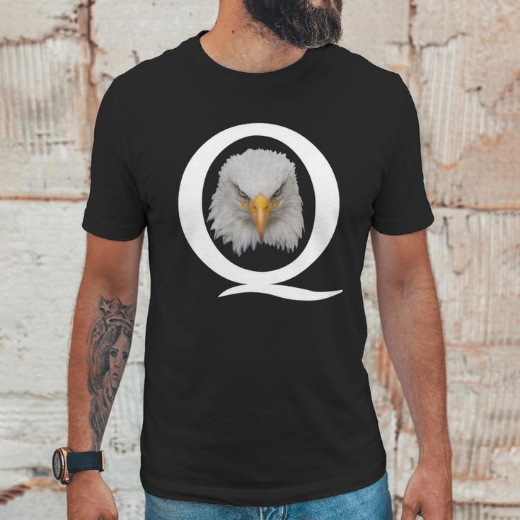 Qanon Shirt Q Anon Eagle T-Shirt Great Awakening Usa Tee Unisex T-Shirt Gifts for Him