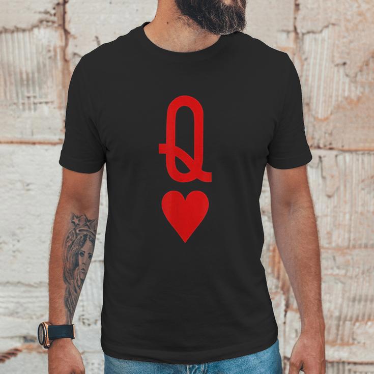 Queen Of Hearts Unisex T-Shirt Gifts for Him